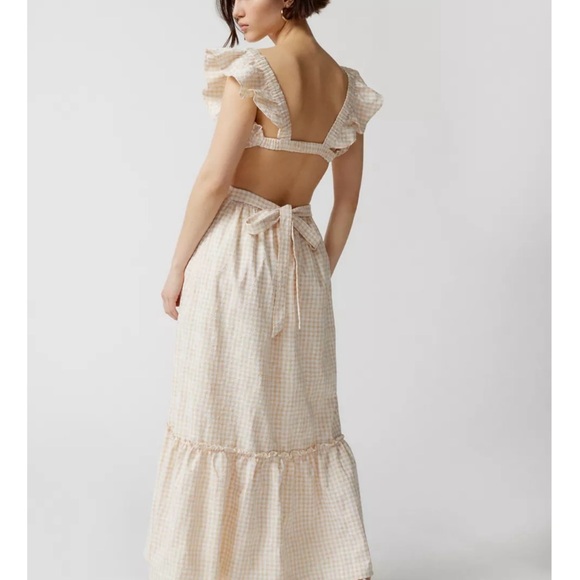 En Saison Kimmie Gingham Maxi Dress (NEW WITH TAGS) - Picture 4 of 5